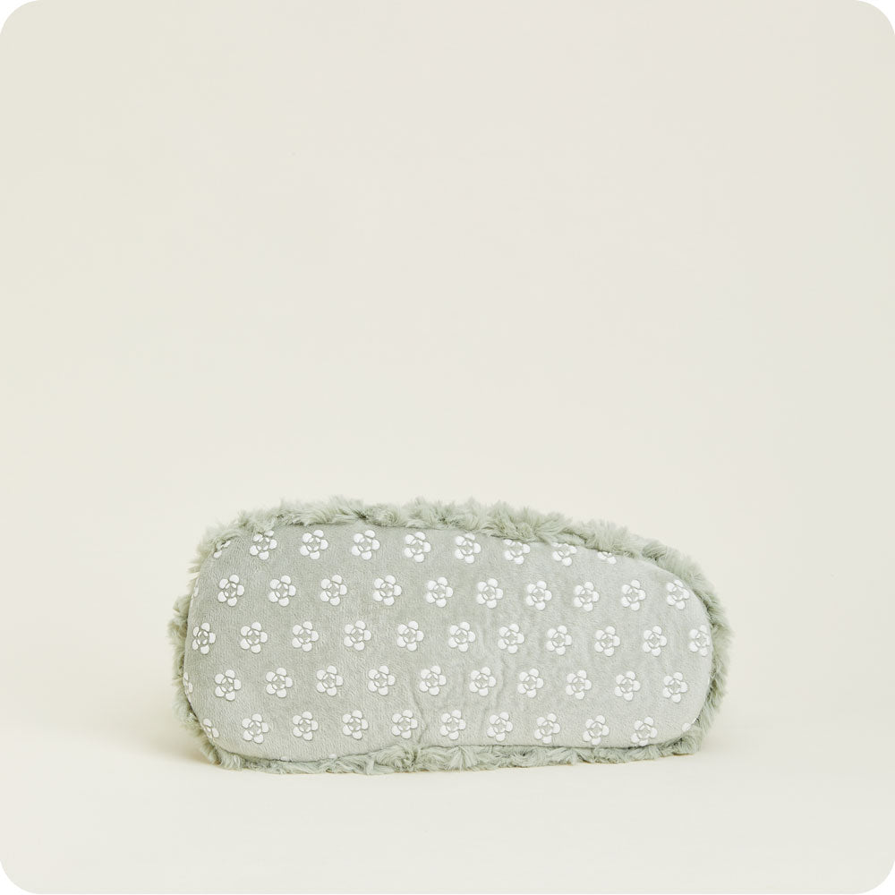 Curly Sage Green Slippers Warmies®