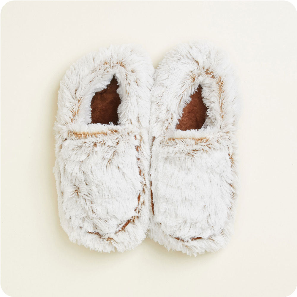 Marshmallow Brown Slippers Warmies®