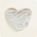 Marshmallow Brown Heart Heat Pad Warmies