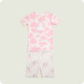 Strawberry Cow Shorties Pajamas