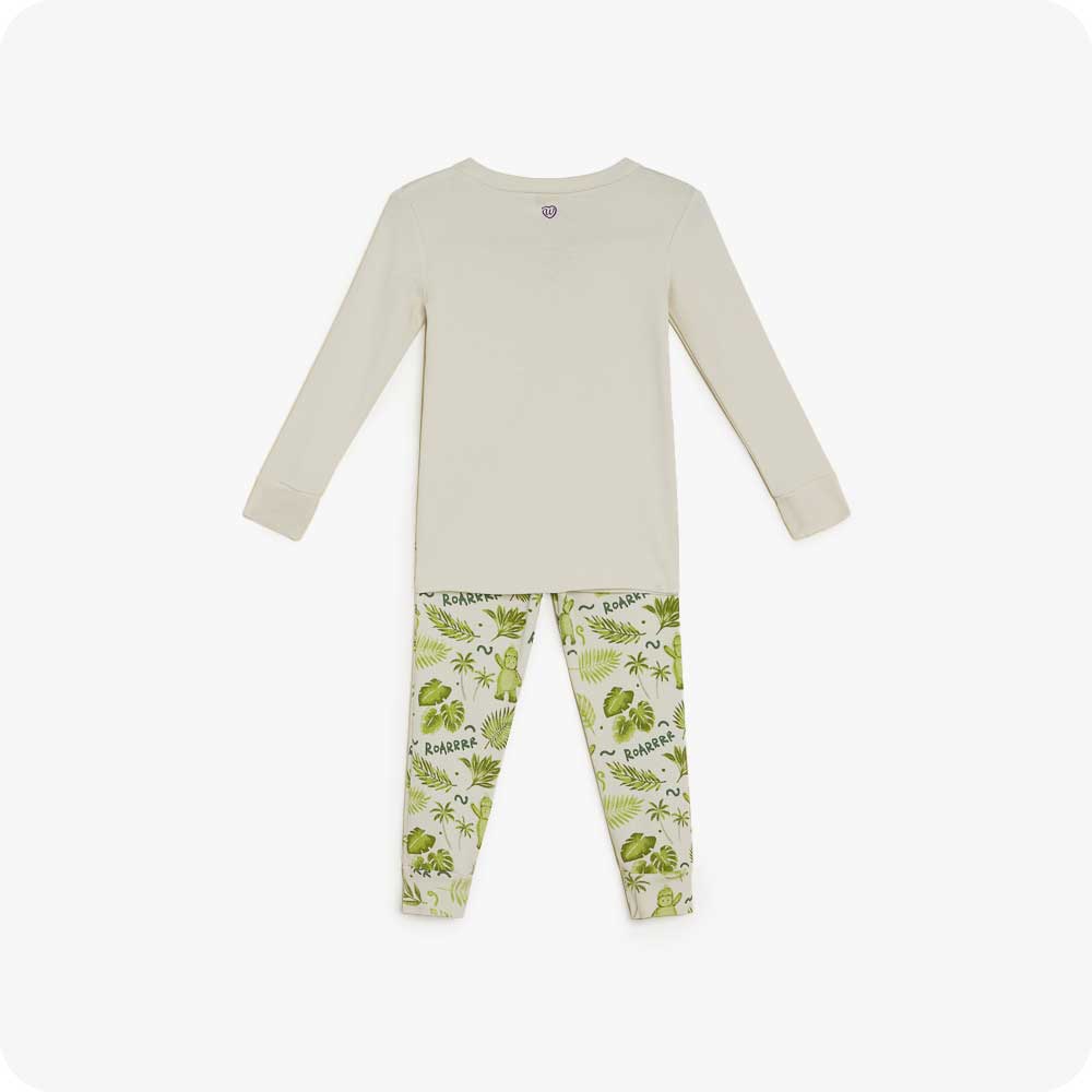 Dinosaur 100% Cotton Long Pajamas