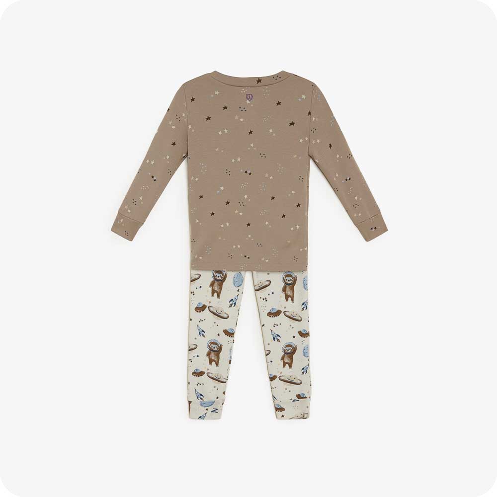 Sloth 100% Cotton Long Pajamas