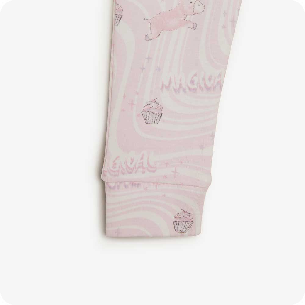 Unicorn 100% Cotton Long Pajamas