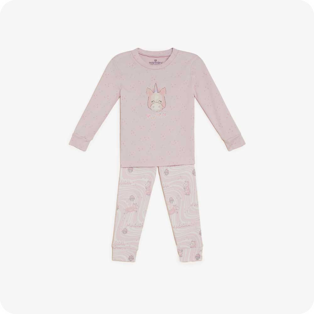 Unicorn 100% Cotton Long Pajamas