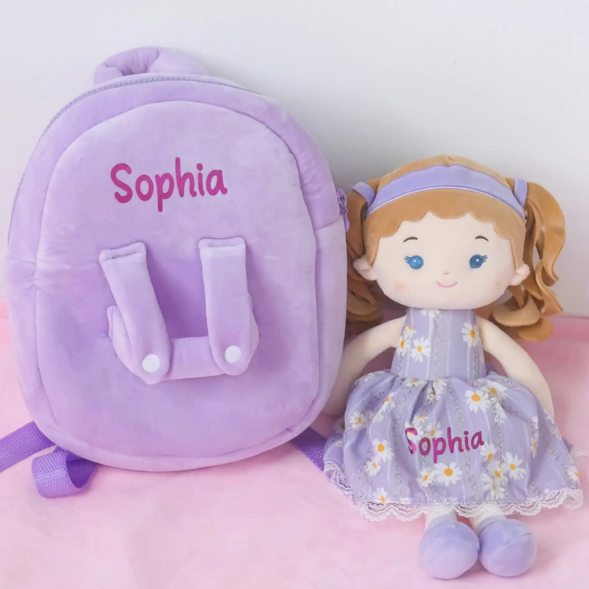 Personalized Doll Backpack