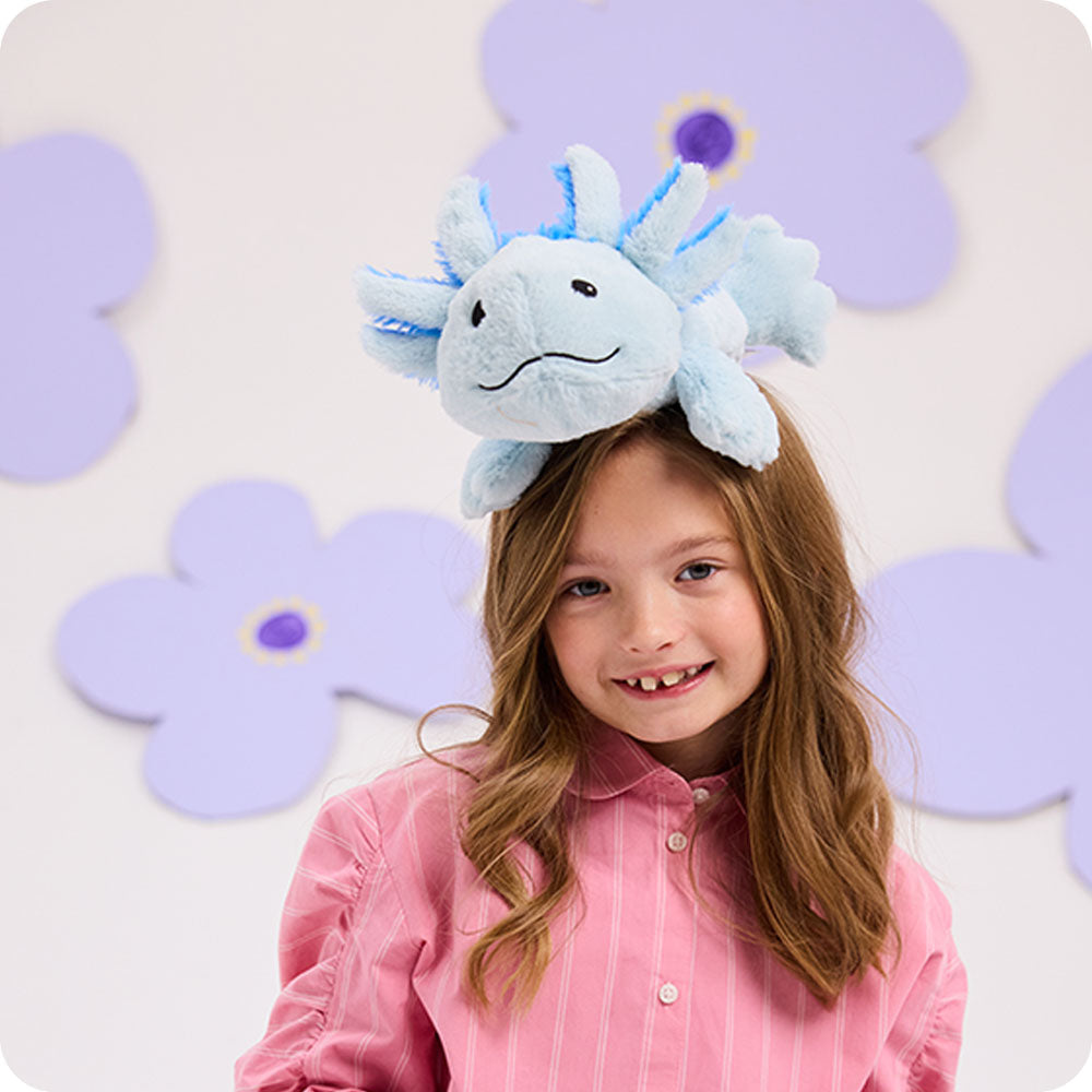 Blue Axolotl Warmies