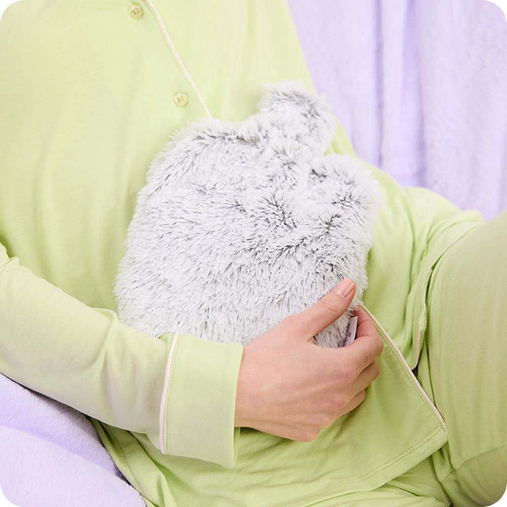 Marshmallow Gray Bottle Warmies