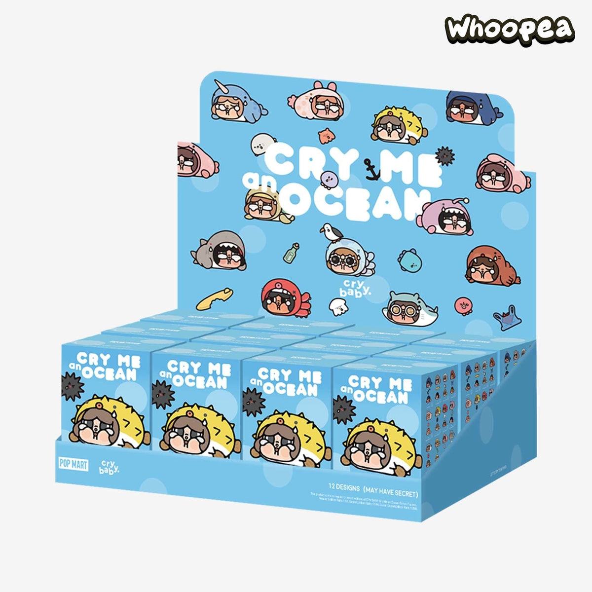 POP MART CRYBABY Cry Me an Ocean Series Figures Blind Box