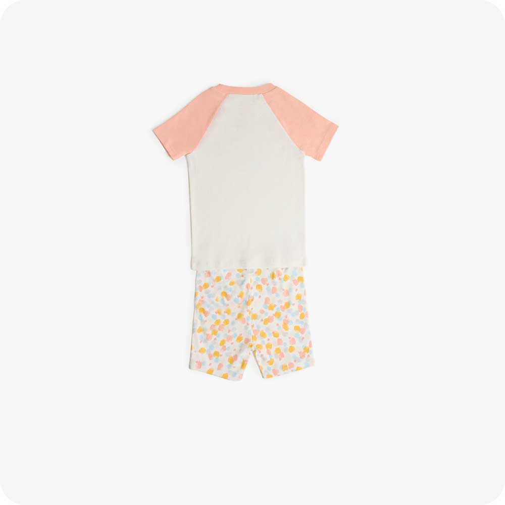 Calico Cat Shorties Pajamas