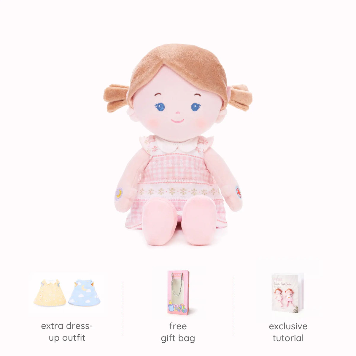 Personalized Day & Night Talking Sophie With Extra Outfit