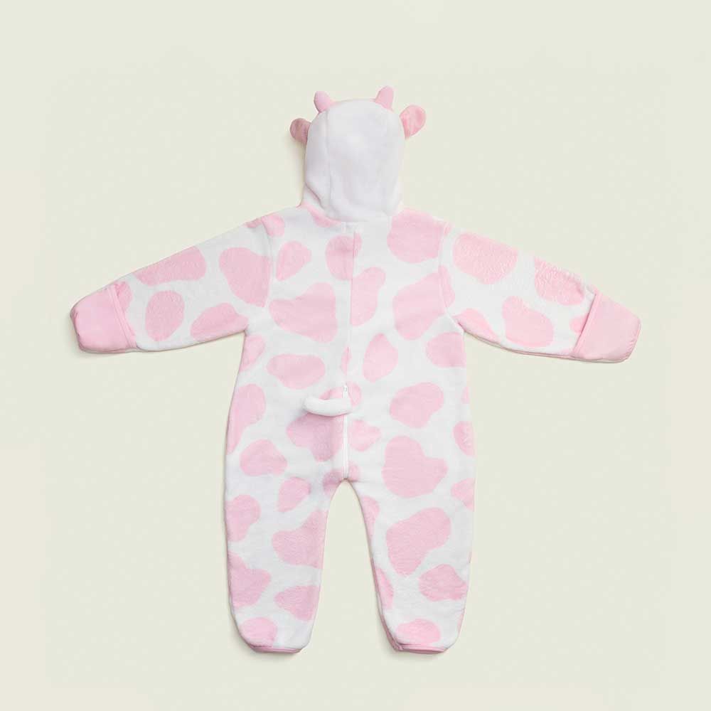 Strawberry Cow Fleece Onesie Warmies