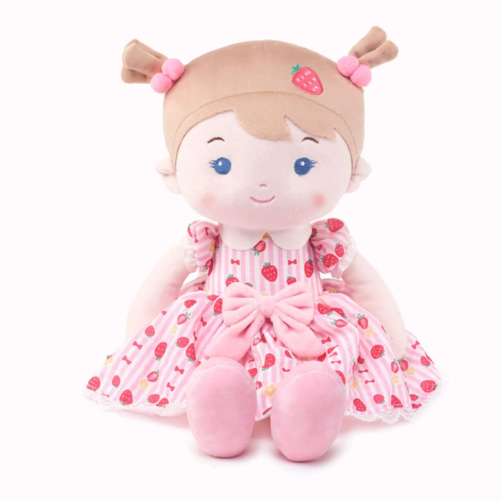 Personalized Strawberry Girl - Pink