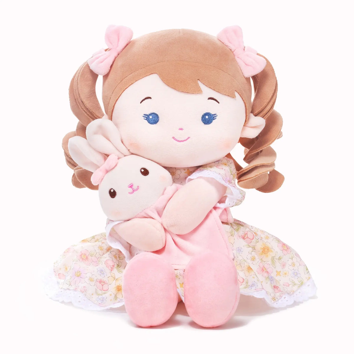 Personalized Mabel & Her Lovey - Embroidered
