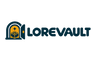 LOREVAULT 玩具与桌游店铺 Logo