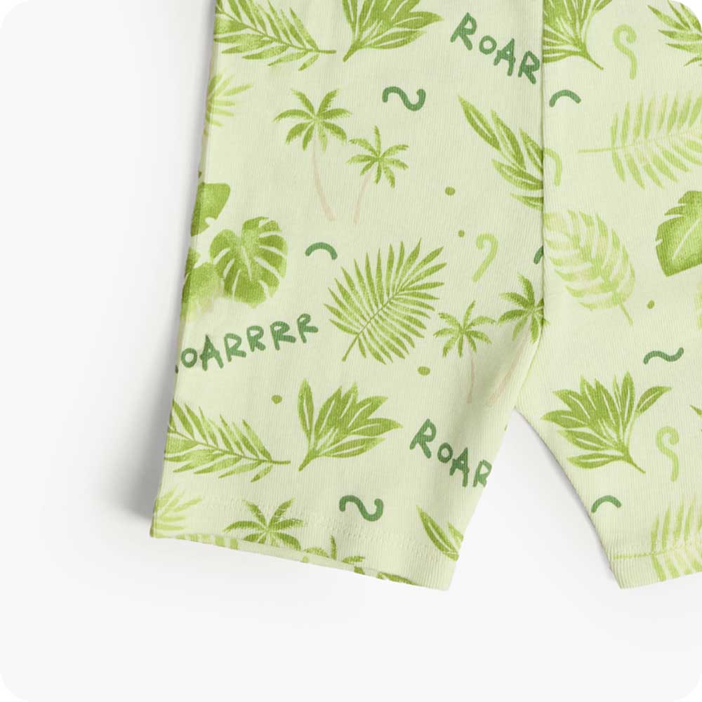 Dinosaur Shorties Pajamas