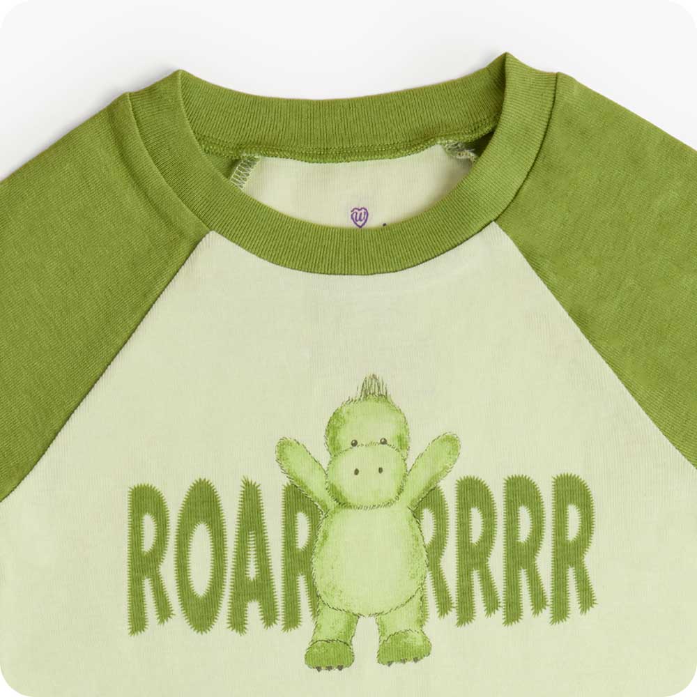 Dinosaur Shorties Pajamas