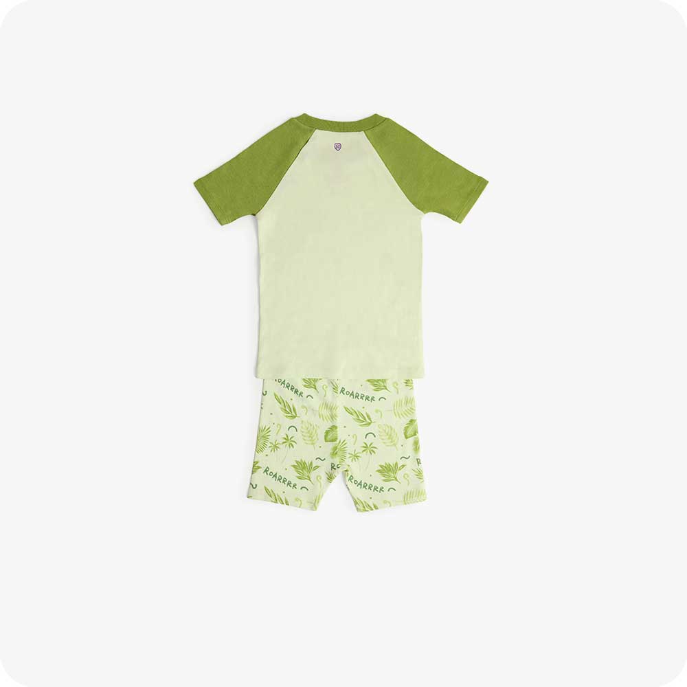 Dinosaur Shorties Pajamas